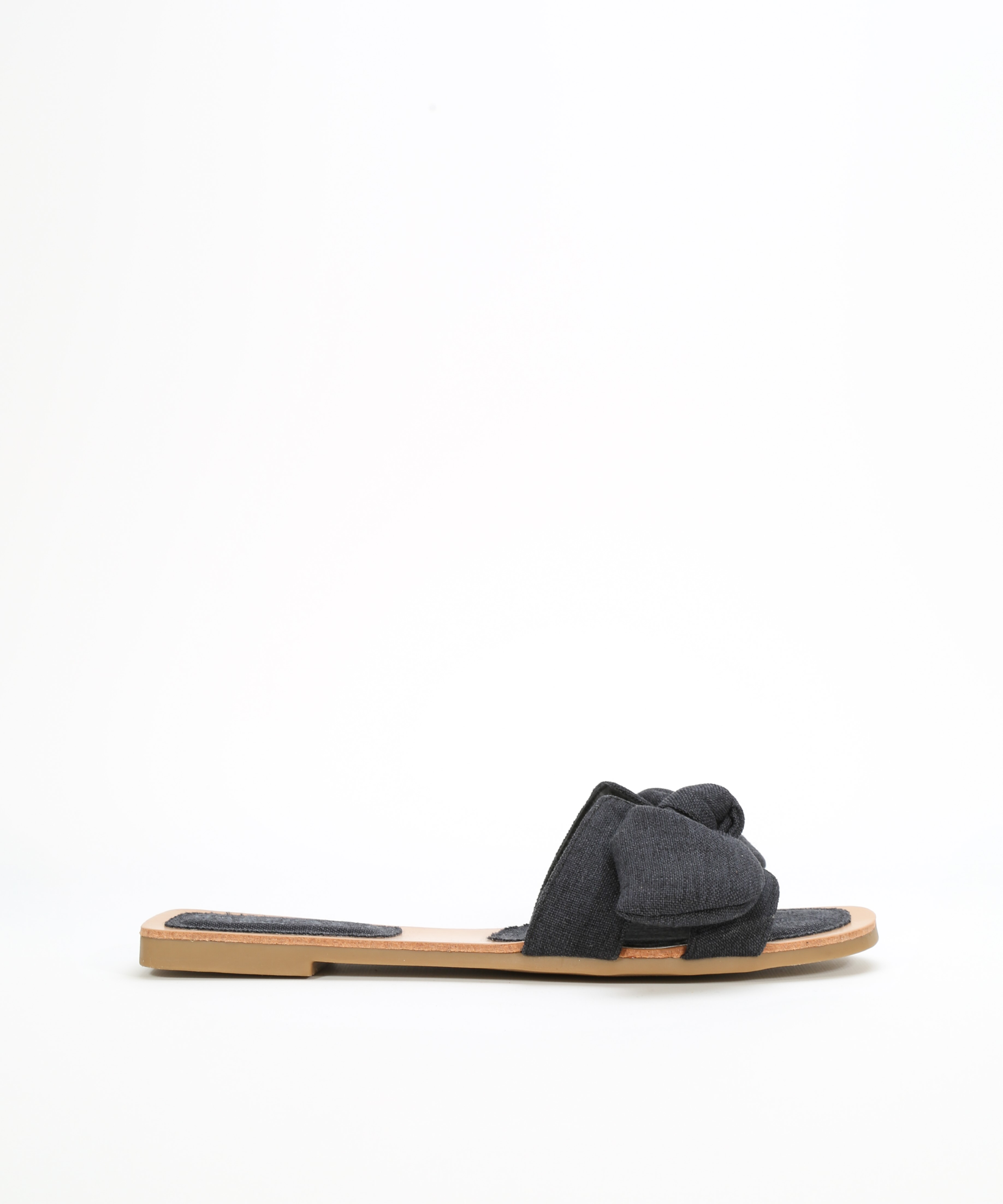 Sandalias planas lazo